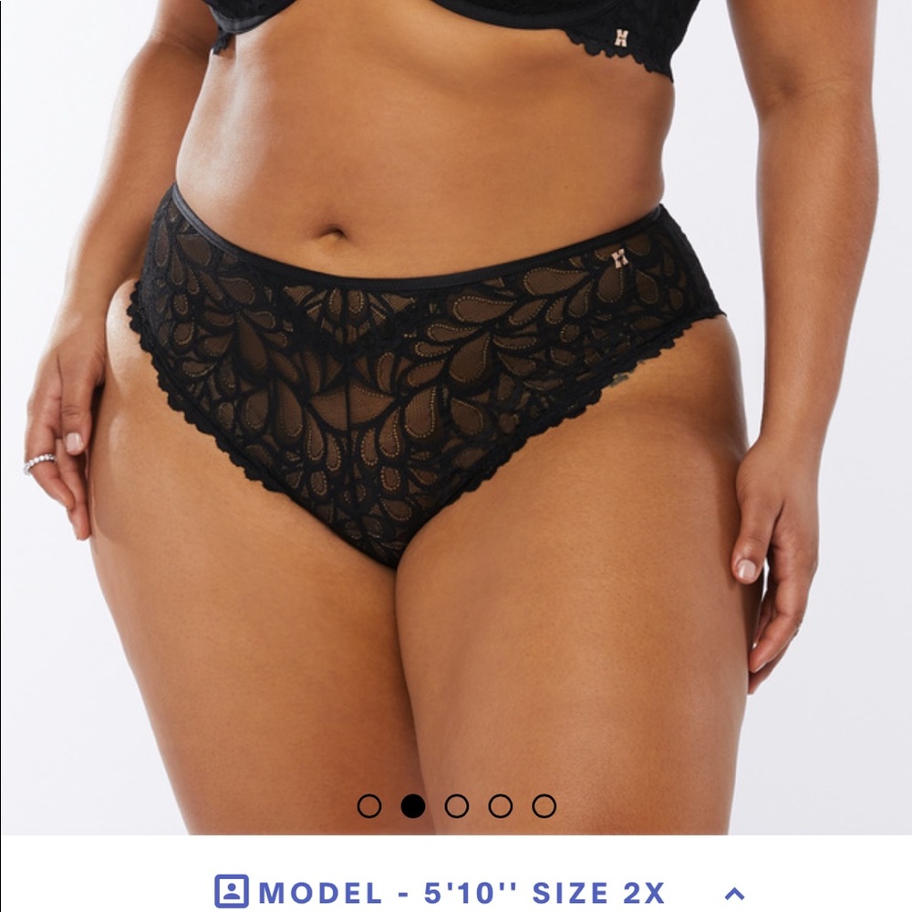 Black Lace Cheeky Undies